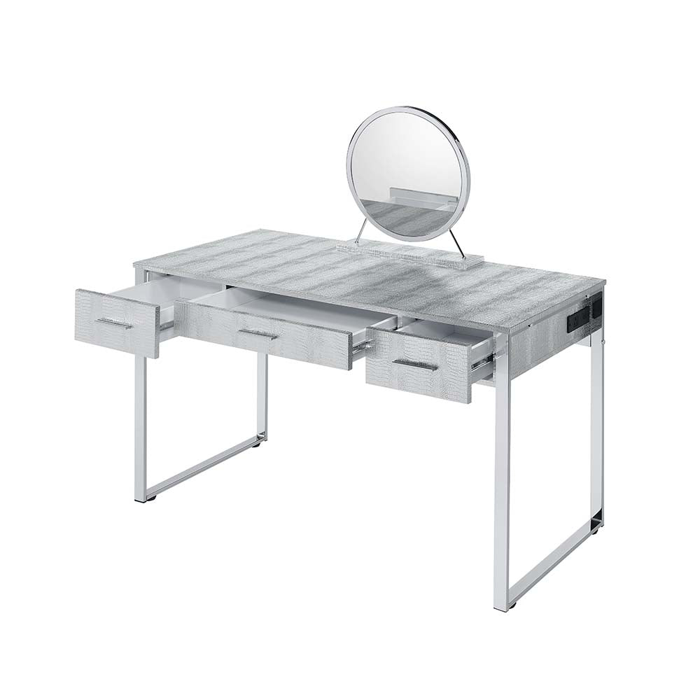 ACME Myles Vanity Set – view 13 – Lusso Furniture Miami