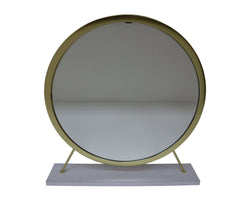 ACME Adao Vanity Mirror and Stool – view 16 – Lusso Furniture Miami