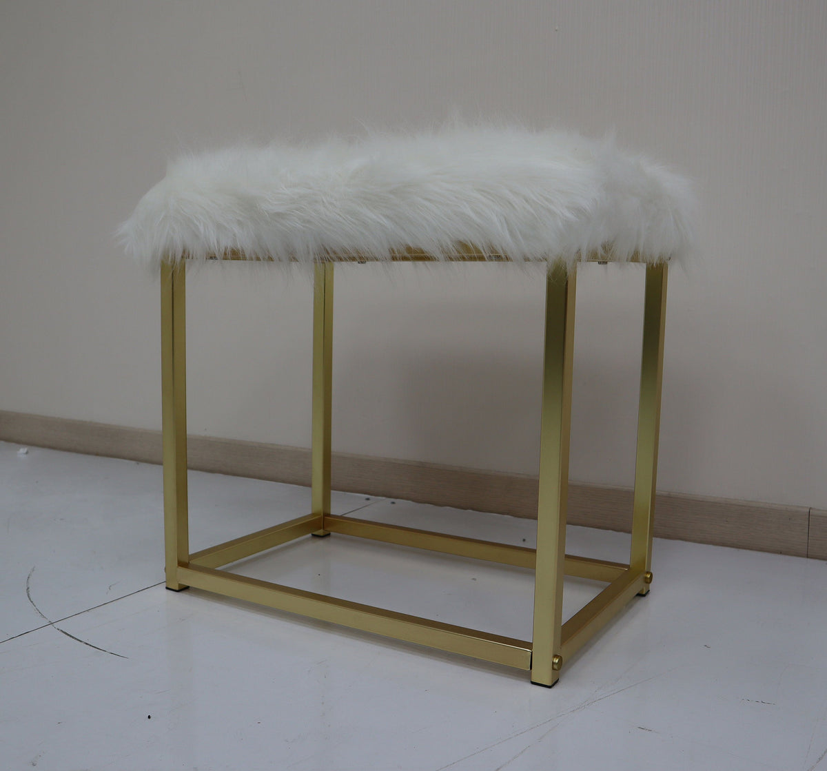 ACME Adao Vanity Mirror and Stool – view 20 – Lusso Furniture Miami