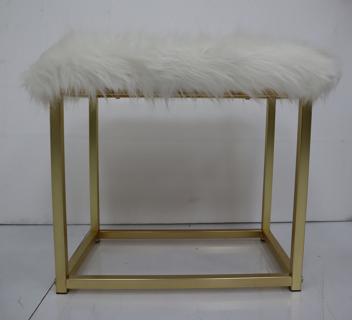 ACME Adao Vanity Mirror and Stool – view 21 – Lusso Furniture Miami