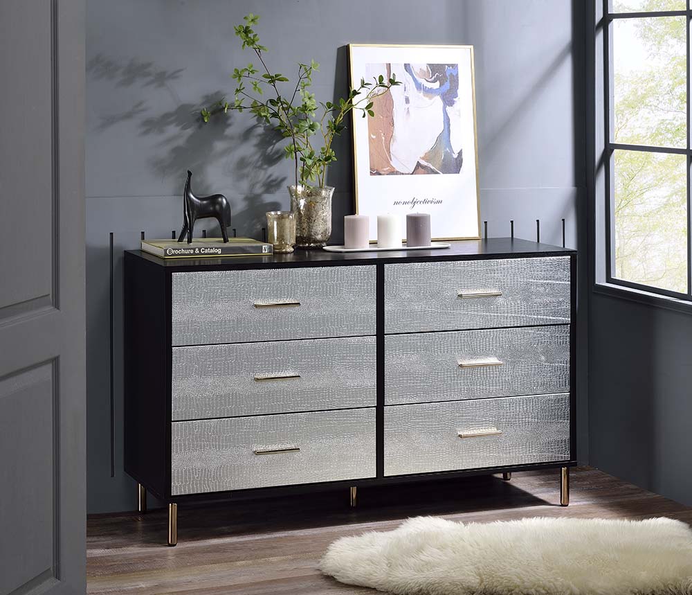 ACME Myles Dresser – front view – Lusso Furniture Miami
