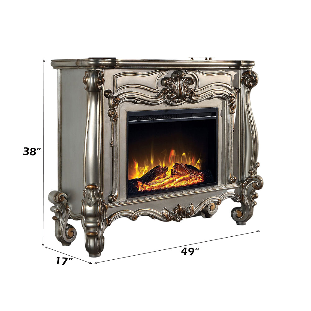 ACME Versailles Fireplace – back view – Lusso Furniture Miami
