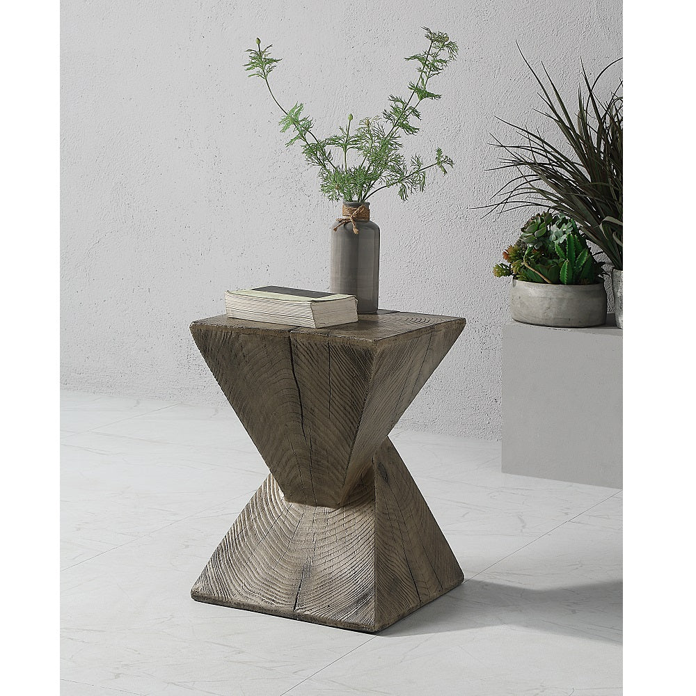 ACME Zahi Accent Table – front view – Lusso Furniture Miami