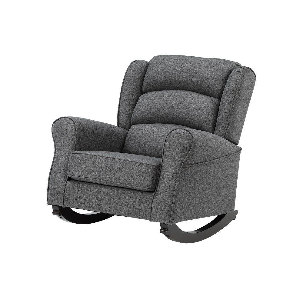 ACME Fabien Rocking Chair – side view – Lusso Furniture Miami