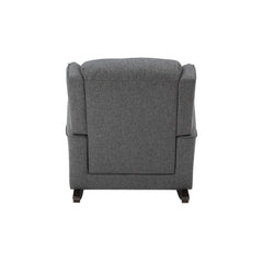 ACME Fabien Rocking Chair – back view – Lusso Furniture Miami