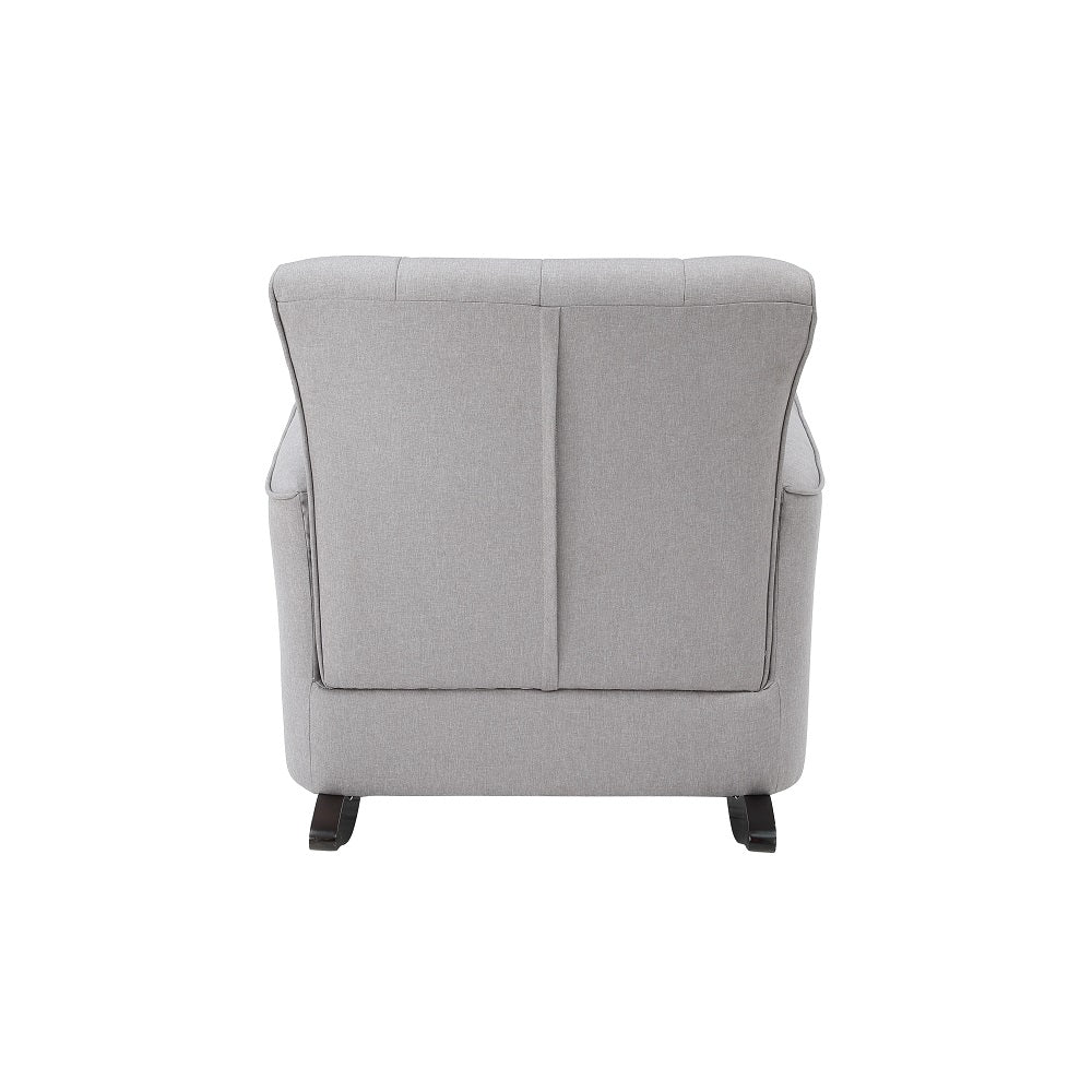 ACME Denzell Rocking Chair – back view – Lusso Furniture Miami