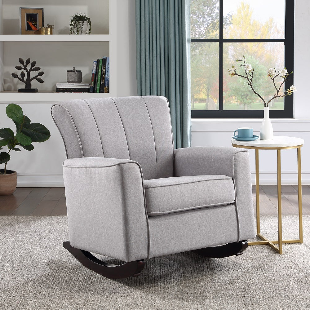 ACME Denzell Rocking Chair – front view – Lusso Furniture Miami