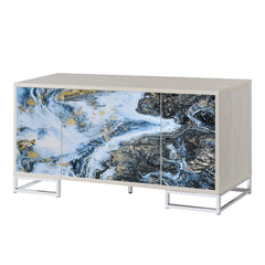ACME Liam Console Cabinet – front view – Lusso Furniture Miami