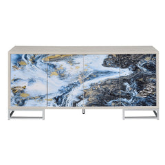 ACME Liam Console Cabinet – angle view – Lusso Furniture Miami