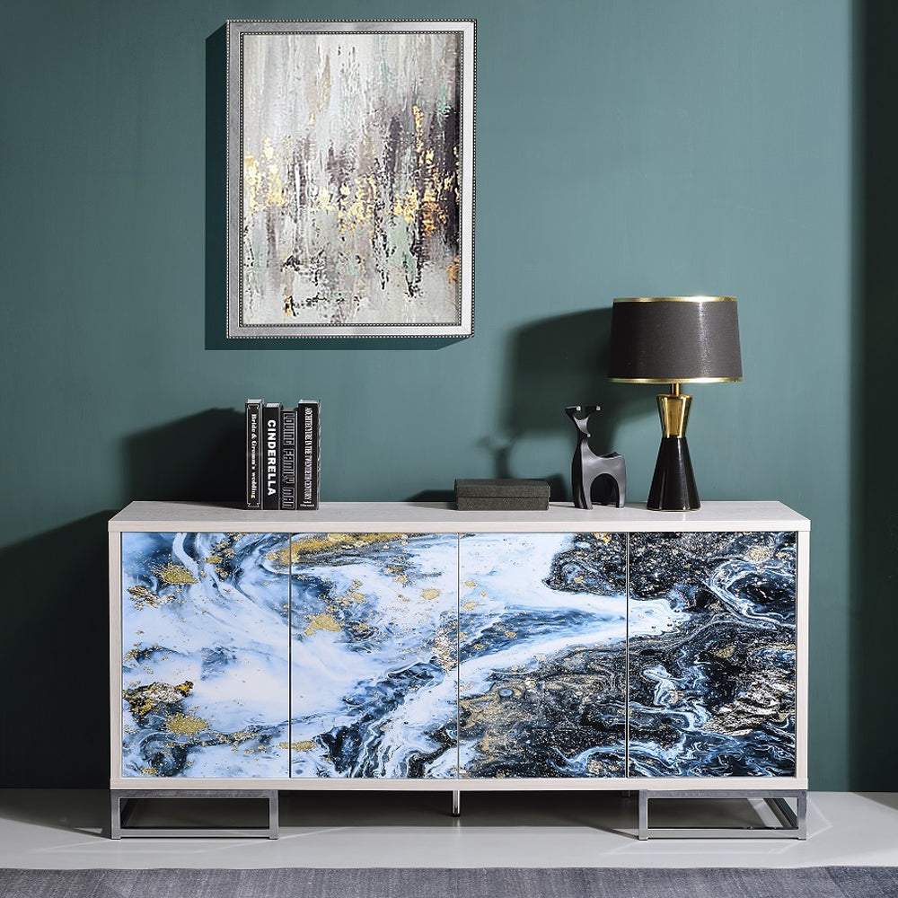 ACME Liam Console Cabinet – detail – Lusso Furniture Miami