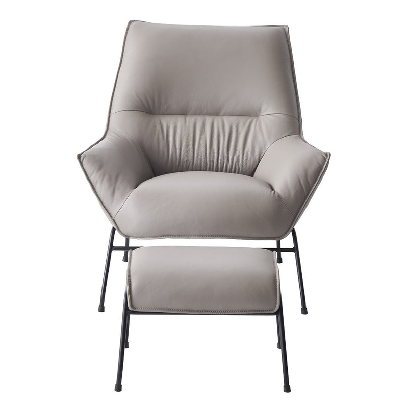 ACME Jabel Accent Chair & Ottoman-zoom-