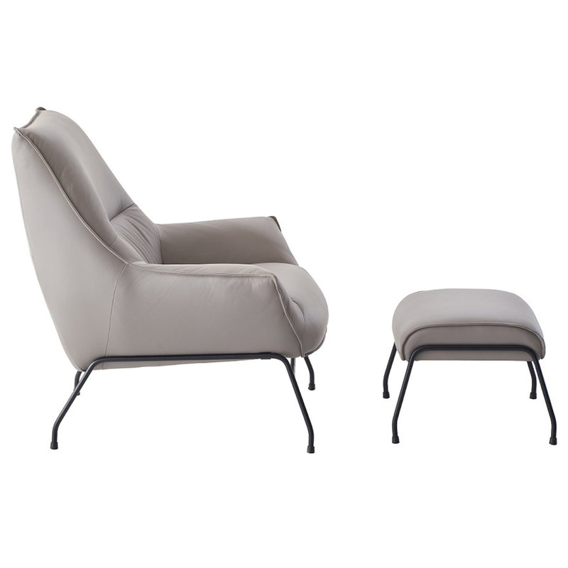 ACME Jabel Accent Chair & Ottoman-zoom-