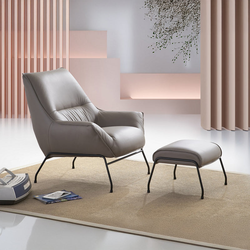 ACME Jabel Accent Chair & Ottoman-zoom-