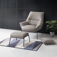 ACME Jabel Accent Chair & Ottoman – top view – Lusso Furniture Miami