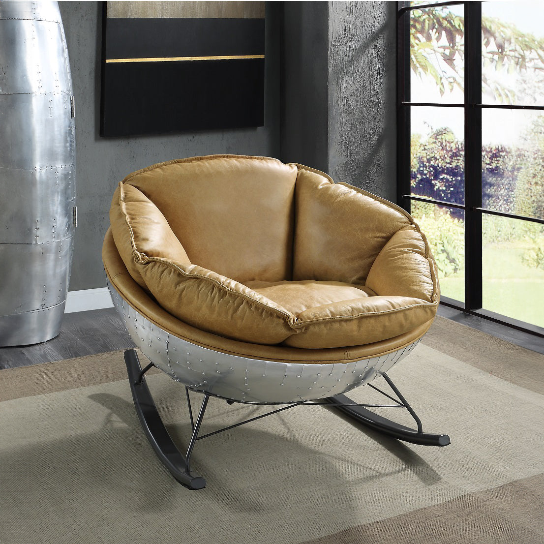 ACME Pippin Accent Chair – back view – Lusso Furniture Miami