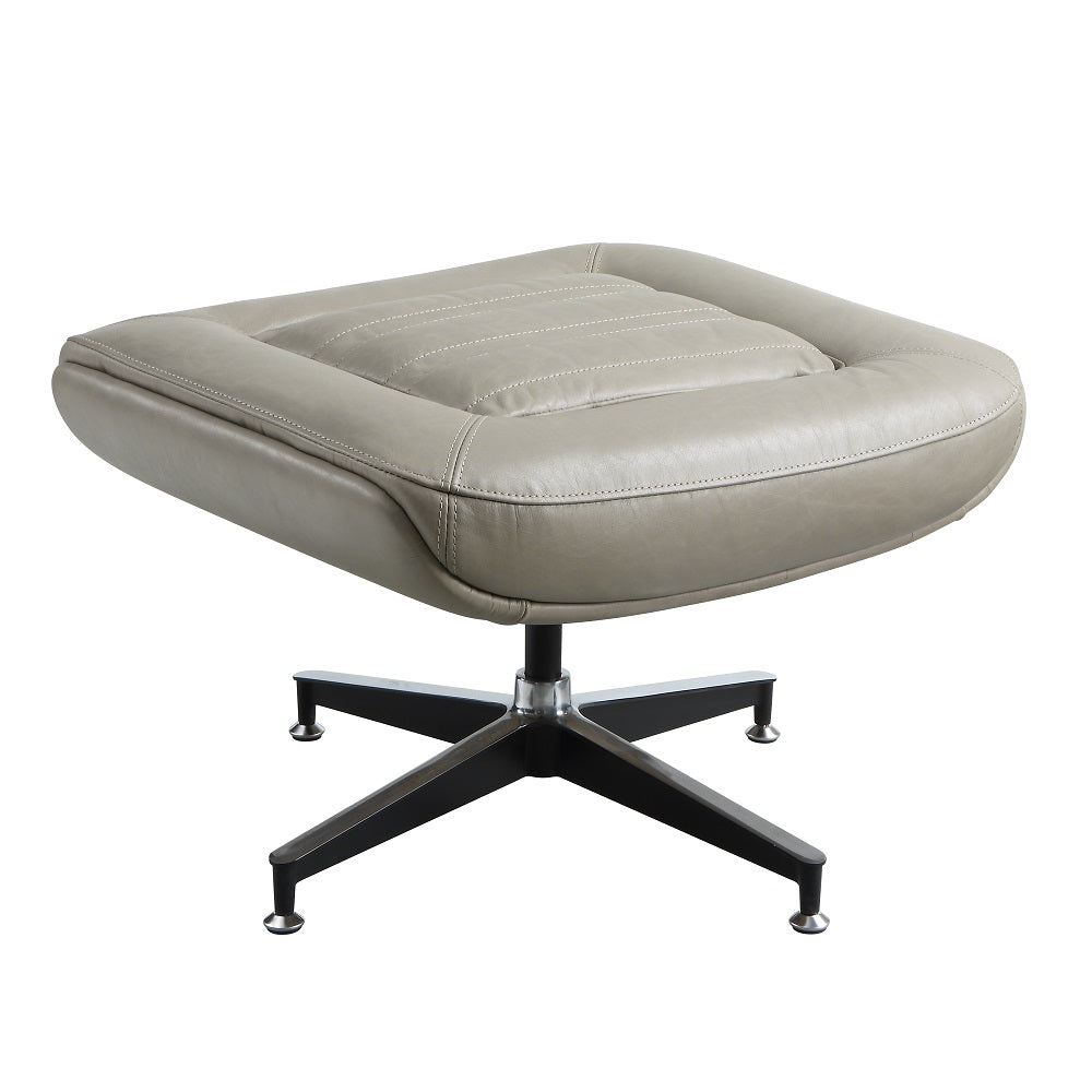 ACME Piran Ottoman – angle view – Lusso Furniture Miami