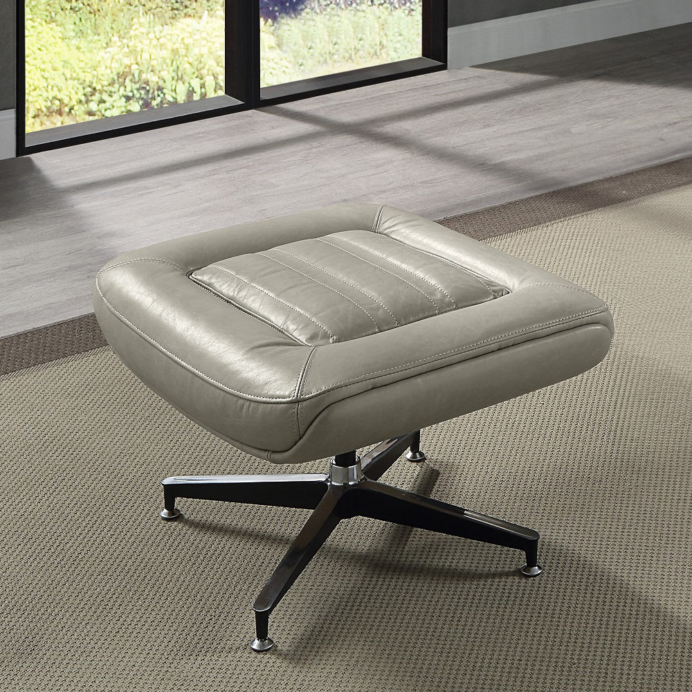 ACME Piran Ottoman – front view – Lusso Furniture Miami