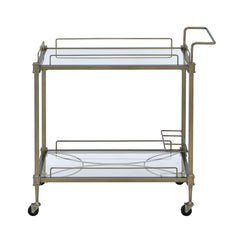 ACME Aditya Serving Cart – side view – Lusso Furniture Miami