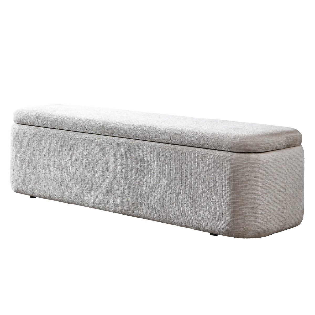 ACME Orane Storage Bench – angle view – Lusso Furniture Miami
