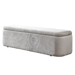 ACME Orane Storage Bench – angle view – Lusso Furniture Miami