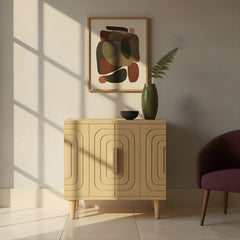 ACME Lore Cabinet – front view – Lusso Furniture Miami