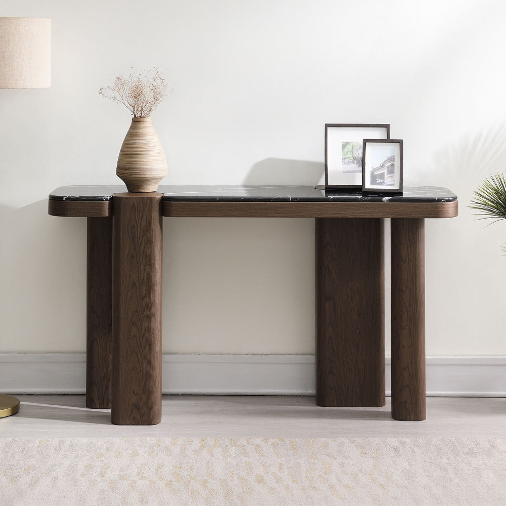 ACME Dana Console Table – front view – Lusso Furniture Miami