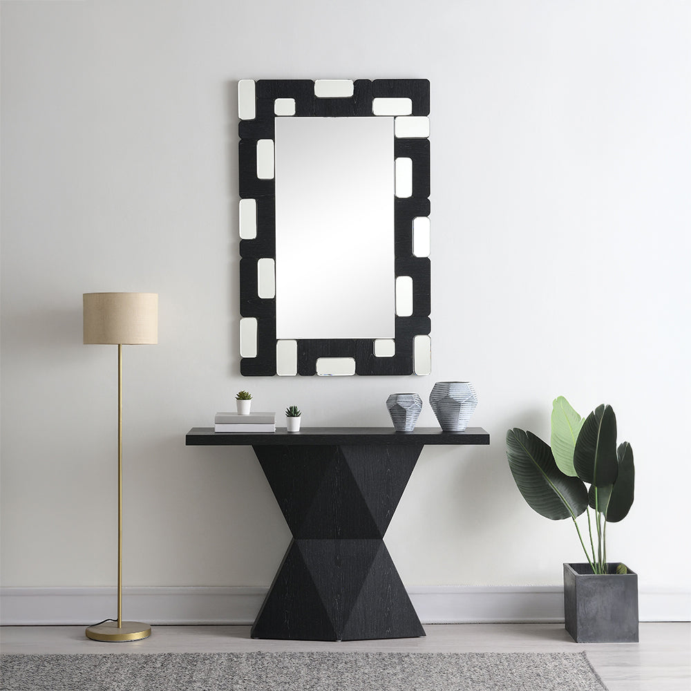 ACME Dara Console Table – top view – Lusso Furniture Miami