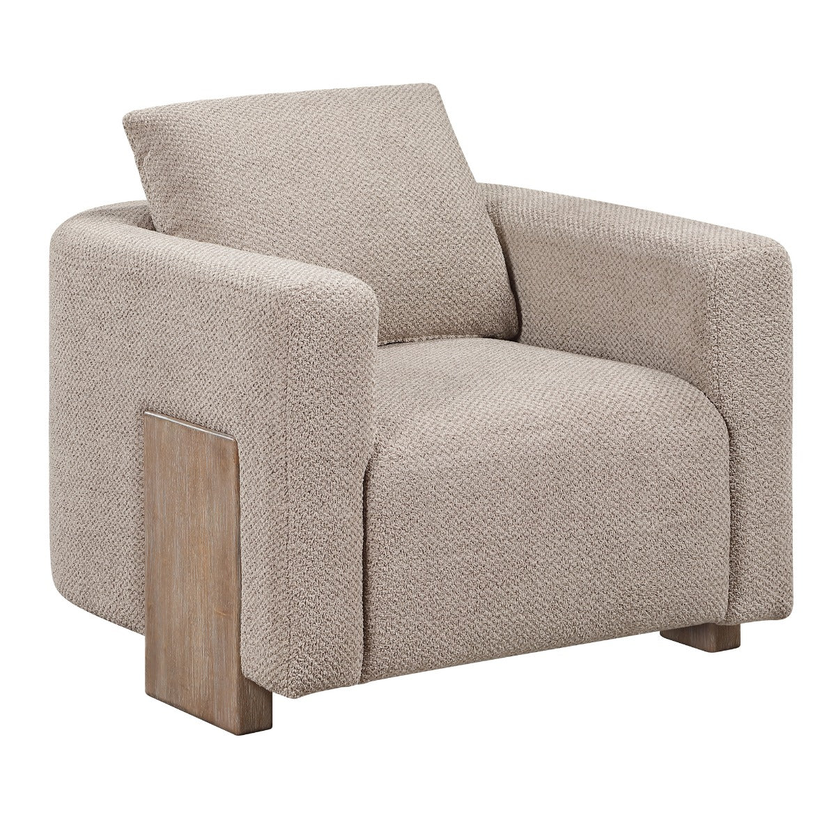 ACME Tryne Accent Chair – angle view – Lusso Furniture Miami