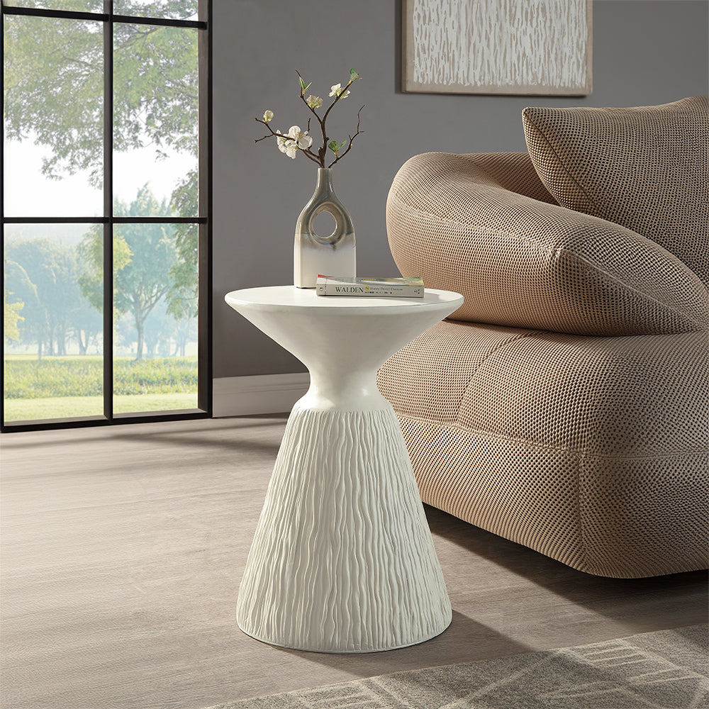 ACME Duane Accent Table – front view – Lusso Furniture Miami