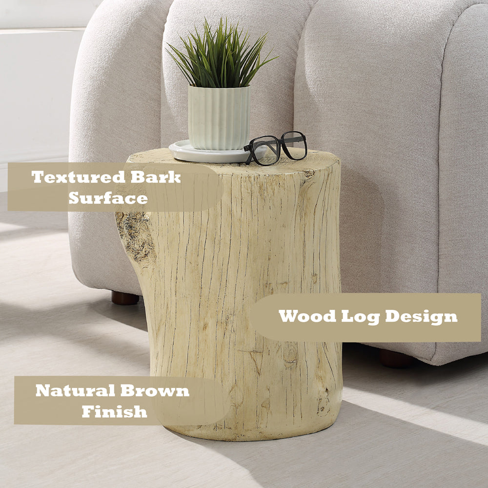 ACME Gene Accent Table – back view – Lusso Furniture Miami