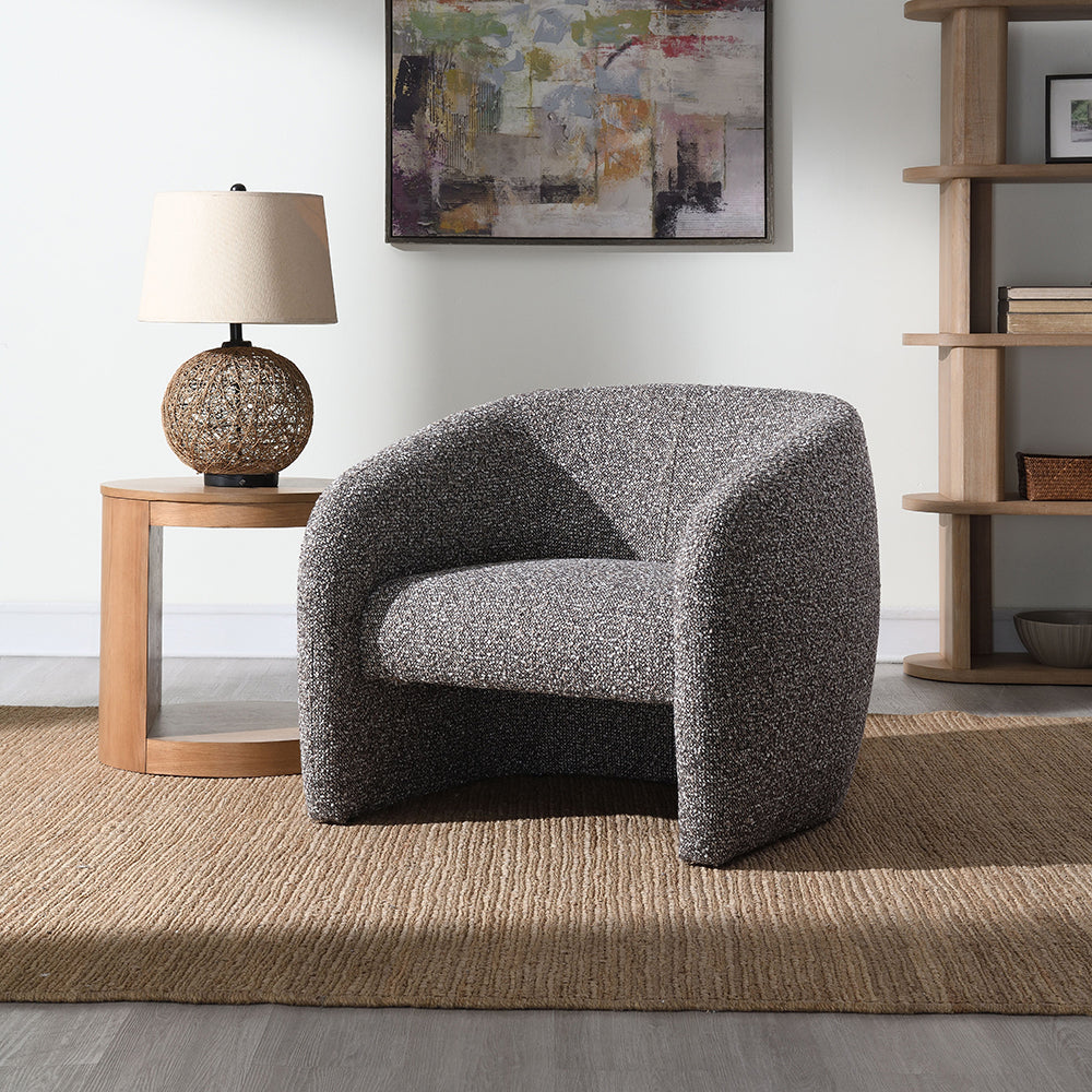 ACME Livia Accent Chair – front view – Lusso Furniture Miami