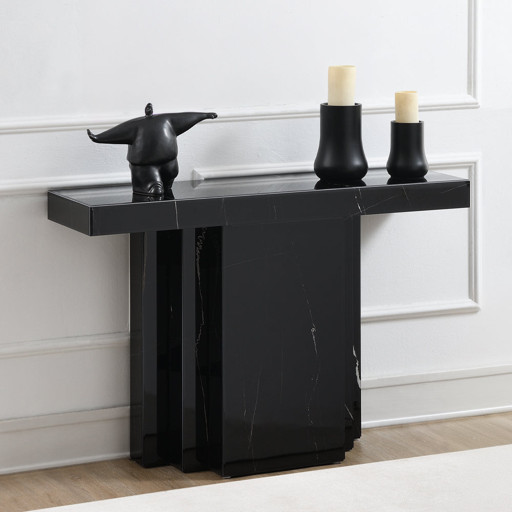 ACME Drisana Console Table – front view – Lusso Furniture Miami