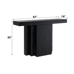 ACME Drisana Console Table – room setting – Lusso Furniture Miami