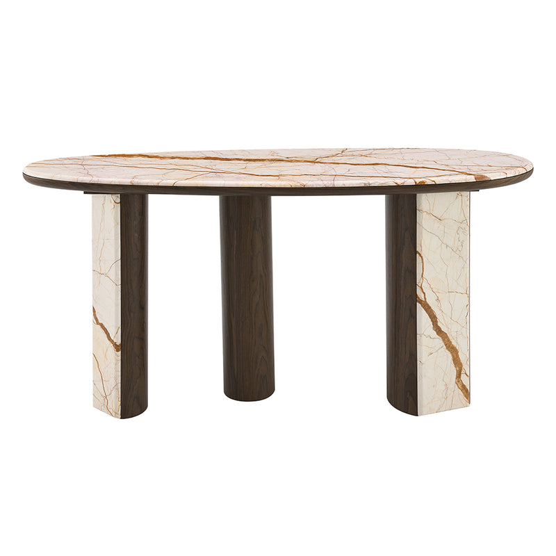 ACME Haidar Marble Console Table-zoom-