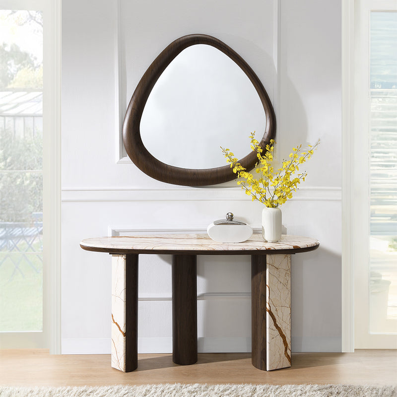 ACME Haidar Marble Console Table-zoom-