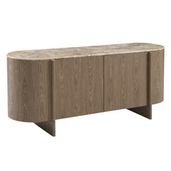 ACME Markku Console Table – side view – Lusso Furniture Miami