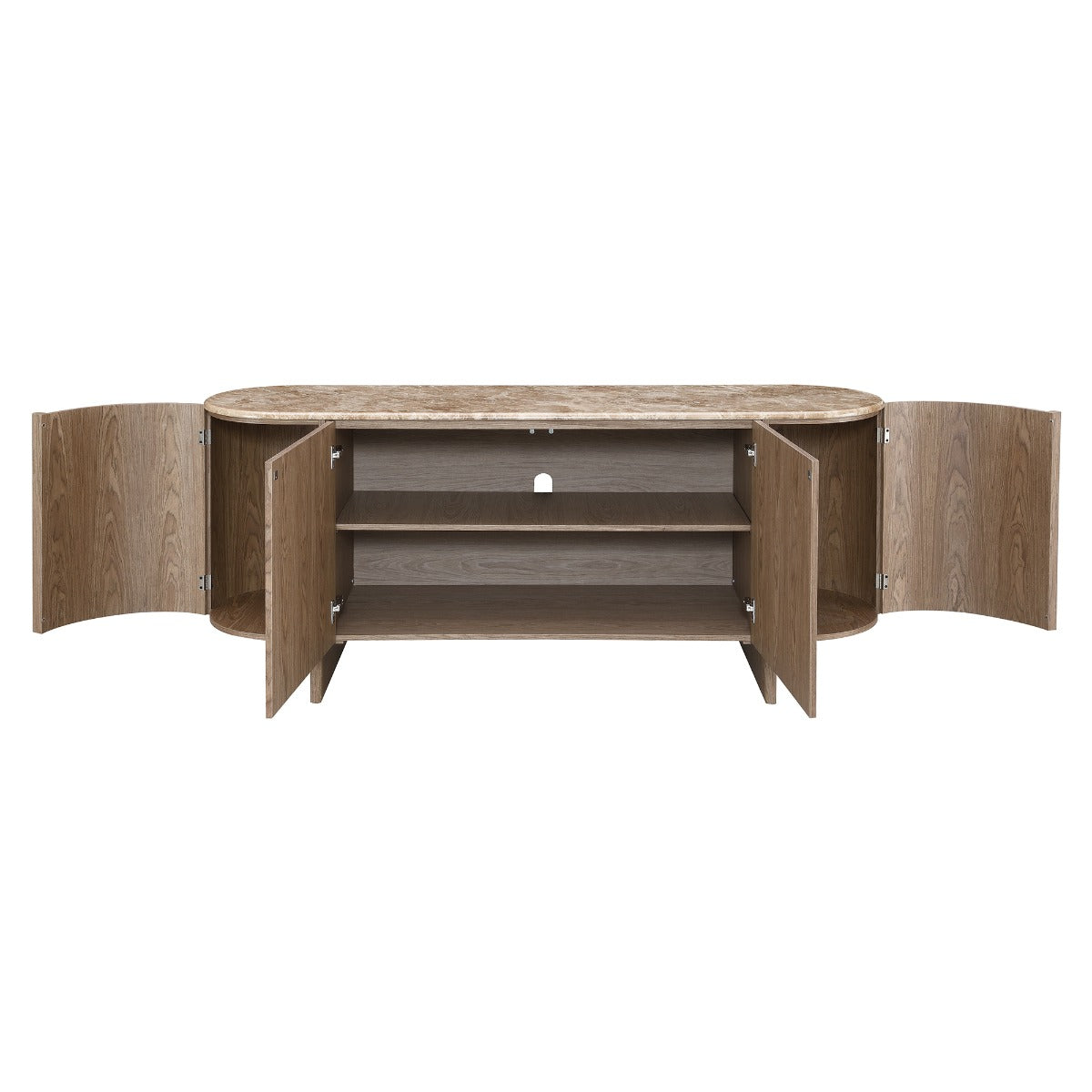 ACME Markku Console Table – back view – Lusso Furniture Miami