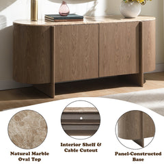 ACME Markku Console Table – close-up – Lusso Furniture Miami