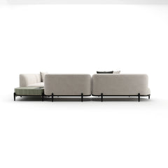 Caracole Madera Sectional – view 15 – Lusso Furniture Miami