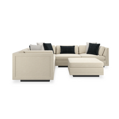 Caracole Fusion Sectional – alternate view – Lusso Furniture Miami