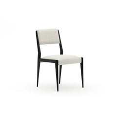 Caracole Sylvie Side Chair – front view – Lusso Furniture Miami