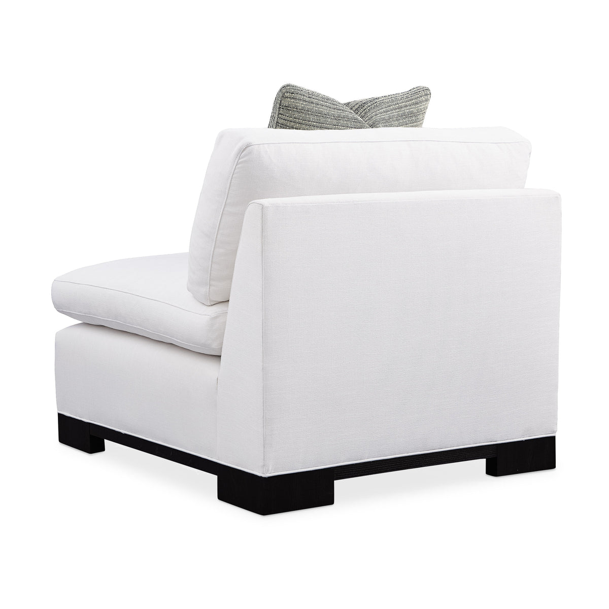 Caracole Refresh Armless Chair – room setting – Lusso Furniture Miami