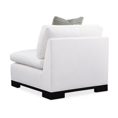 Caracole Refresh Armless Chair – room setting – Lusso Furniture Miami
