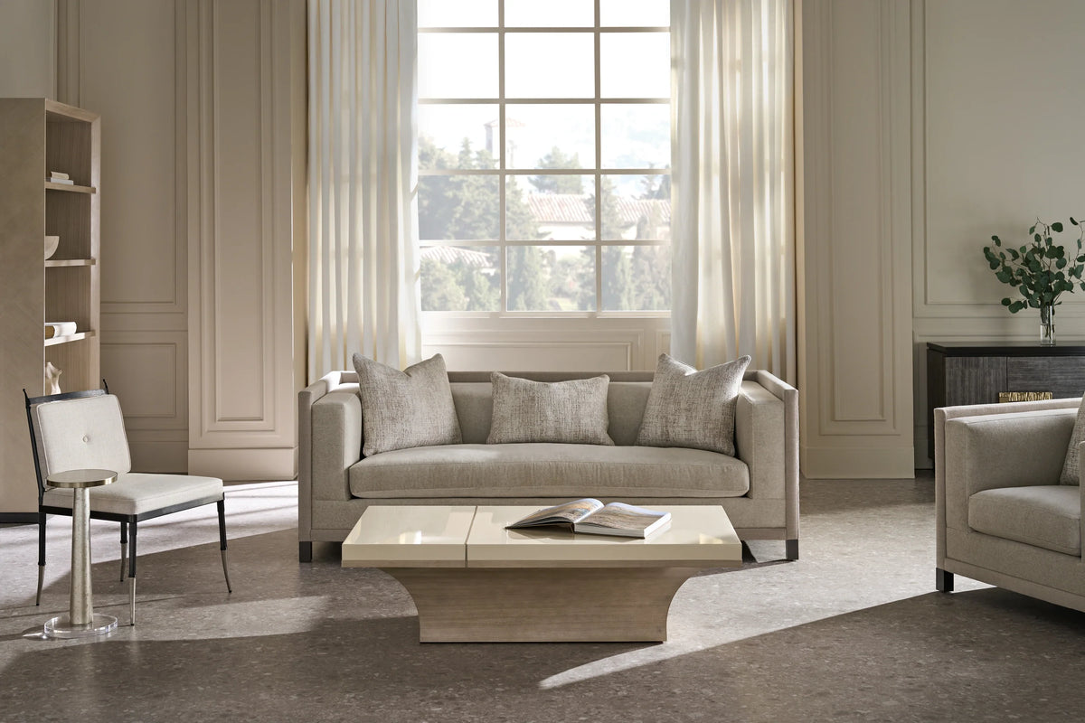 Caracole High Rise Cabinet – side view – Lusso Furniture Miami