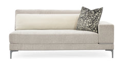 Caracole Repetition Right Facing Loveseat – angle view – Lusso Furniture Miami