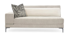 Caracole Repetition Left Facing Loveseat – angle view – Lusso Furniture Miami