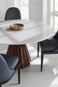Caracole All Natural Dining Table – back view – Lusso Furniture Miami