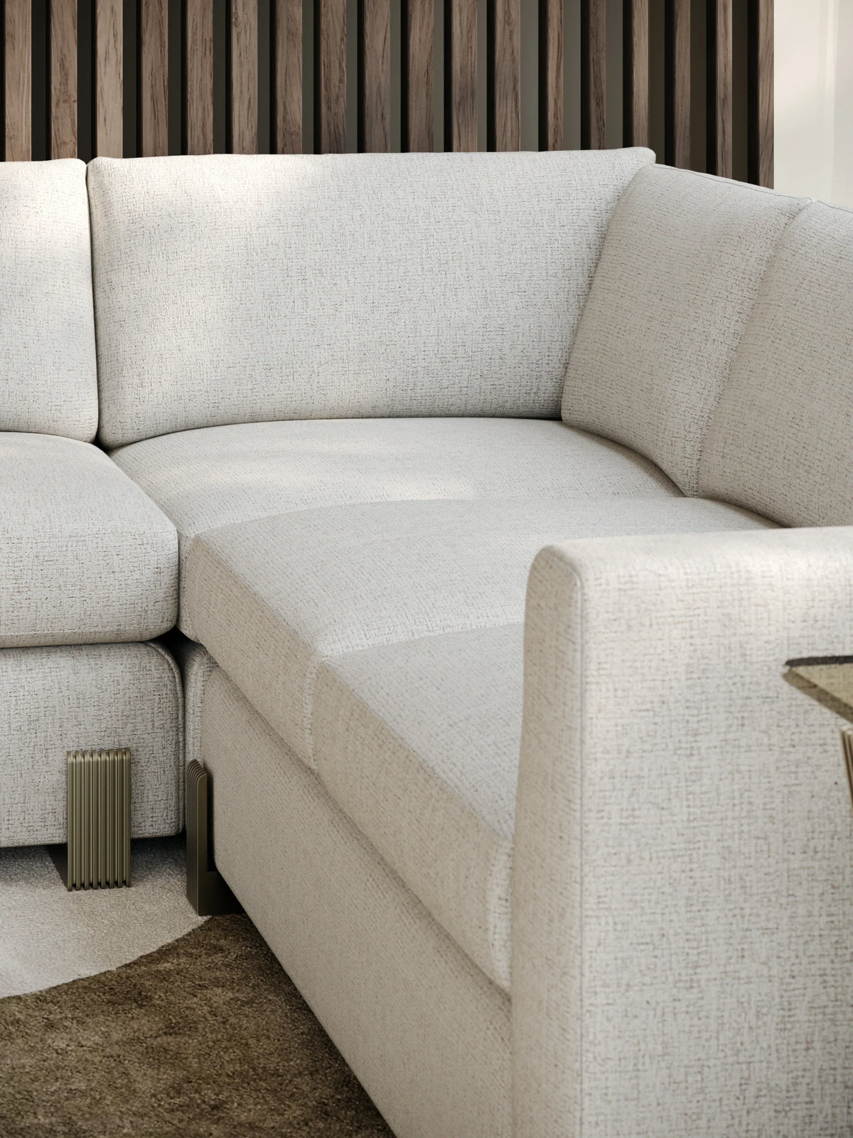 Caracole Counter Balance Sectional – view 22 – Lusso Furniture Miami