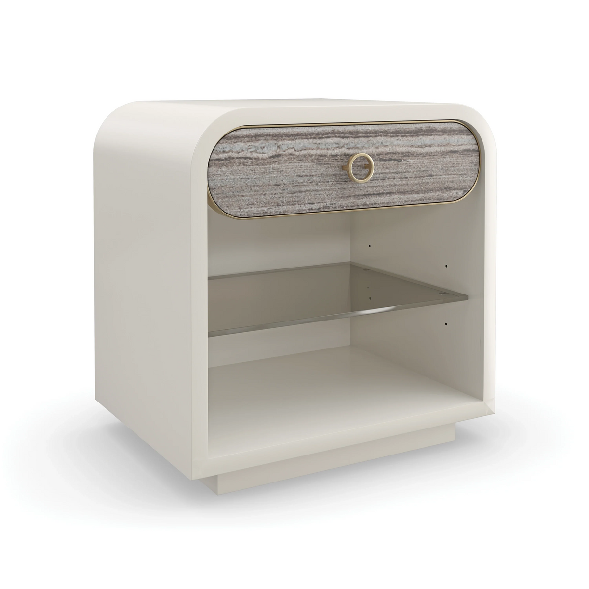 Caracole Quarry Nightstand – detail – Lusso Furniture Miami