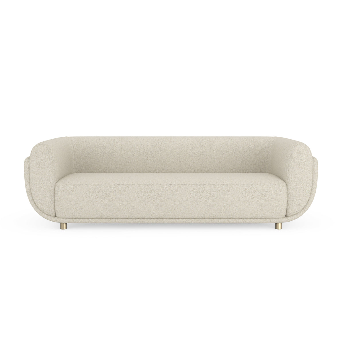 Caracole Cocoon Sofa – front view – Lusso Furniture Miami